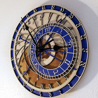 Twelve constellations big wall clock art clock