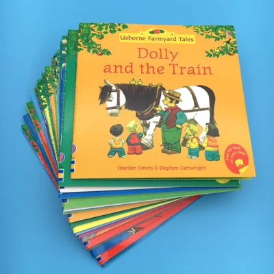 Random 4 books English Usborne books for Children kids Picture Books