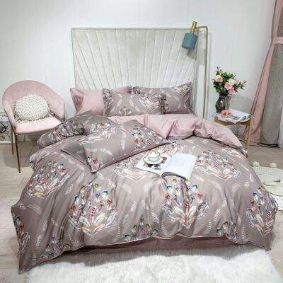 Cotton Digital Printing Bed Sheet Quilt Cover Set